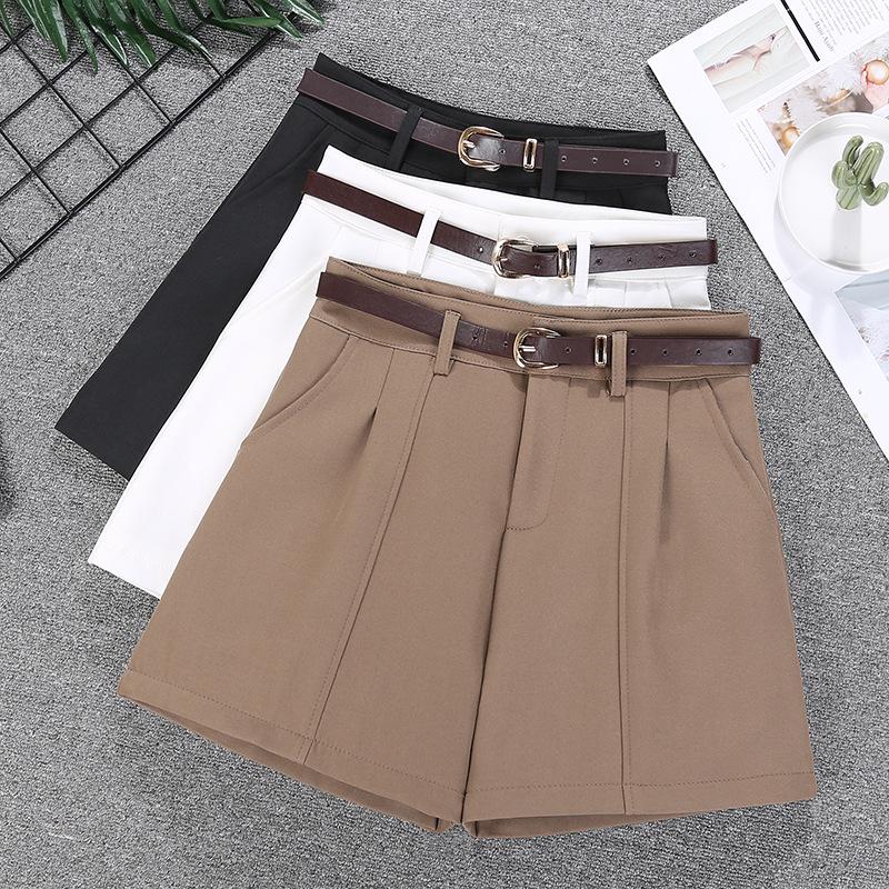 Retro Minimalist High-Waist Belted Shorts - Korean & Hong Kong Style, Wide-Leg, Solid Color, Slimming Casual Pants 4XL
Retro Minimalist High-Waist Belted Shorts - Korean & Hong Kong Style, Wide-Leg, Solid Color, Slimming Casual Pants 4XL