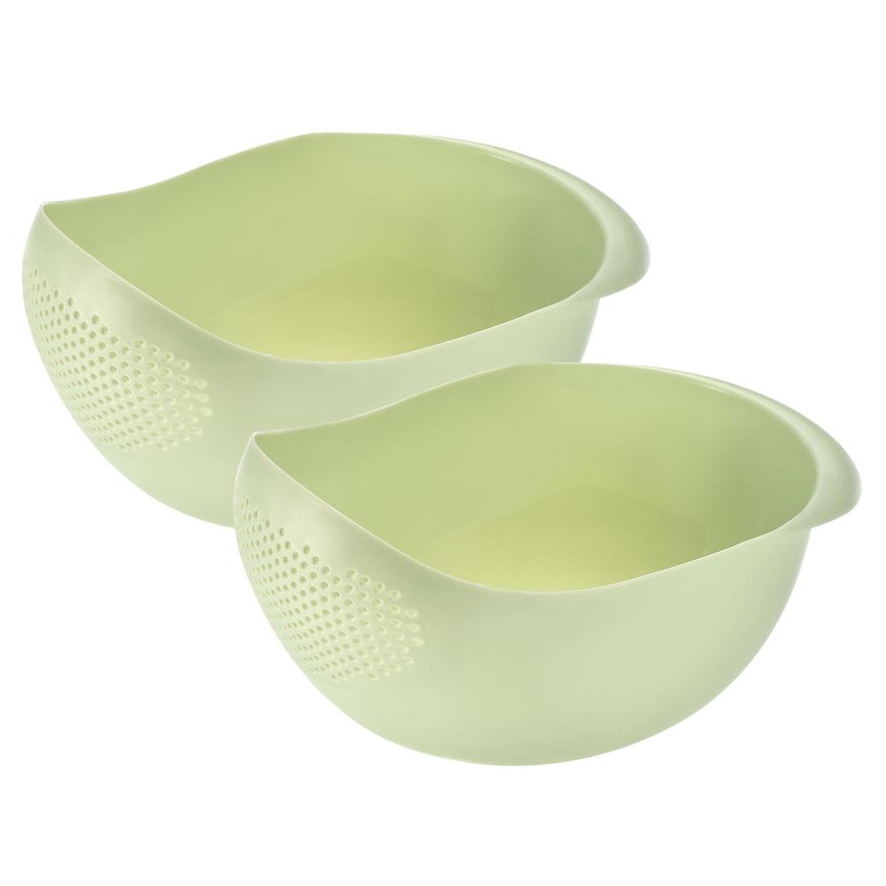 2PCS Rice Washer Strainer Bowl Kitchen Accessories Draining Vegetables Pasta Fruit Food Washing Basket with Handles Durable PP United States
2PCS Rice Washer Strainer Bowl Kitchen Accessories Draining Vegetables Pasta Fruit Food Washing Basket with Handles Durable PP United States