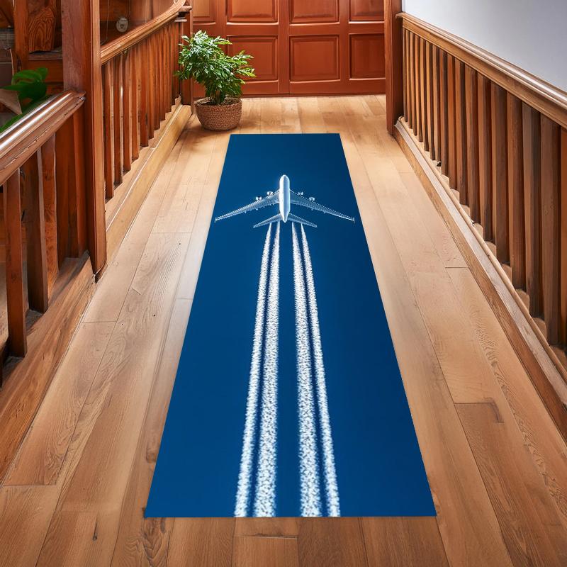 Airplane Aviation Pattern Runner Rug Modern Home Decor Hallway Carpet Soft Non-slip Floor Mat for Corridor Living Room Bedroom 40X120CM
Airplane Aviation Pattern Runner Rug Modern Home Decor Hallway Carpet Soft Non-slip Floor Mat for Corridor Living Room Bedroom 40X120CM