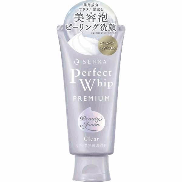 Senka Premium Perfect Whip Premium Clear 120g 1 piece Peeling face wash Acne prevention
Senka Premium Perfect Whip Premium Clear 120g 1 piece Peeling face wash Acne prevention