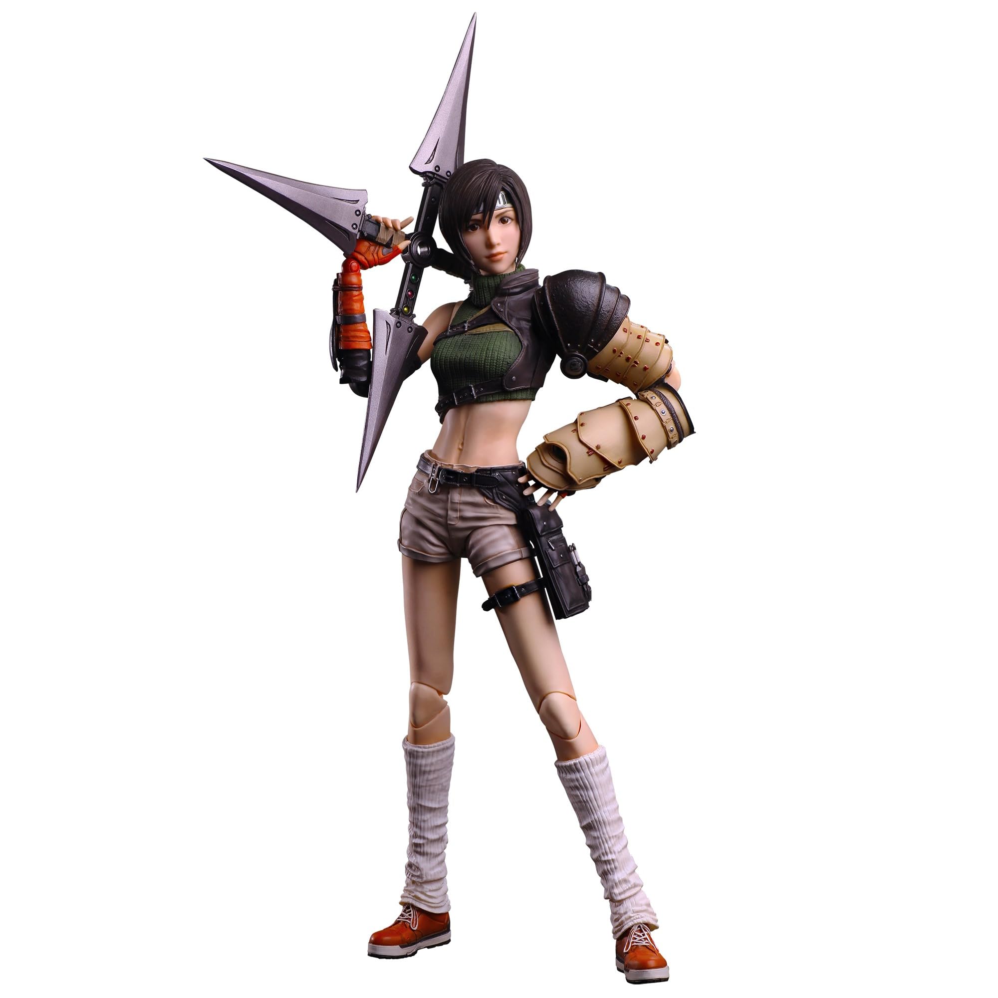 Final Fantasy VII Rebirth Play Arts Kai Yuffie Kisaragi PVC painted action figure Ver.2 зелёный
Final Fantasy VII Rebirth Play Arts Kai Yuffie Kisaragi PVC painted action figure Ver.2 зелёный