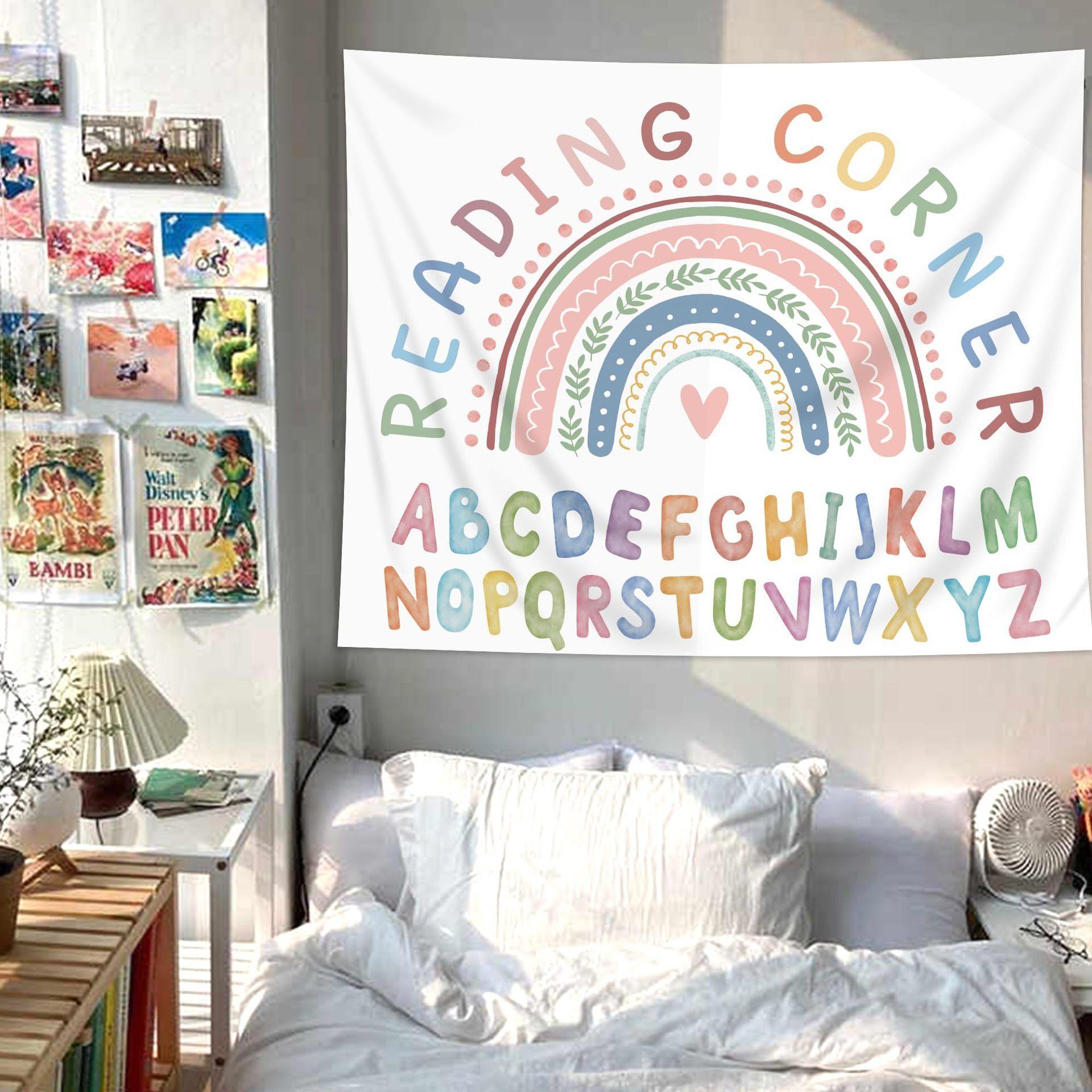 Boho Rainbow Tapestry Wall Hanging Inspirational English Quotes Home Decor Headboard Cloth for Living Room 74x94cm(29x37in)
Boho Rainbow Tapestry Wall Hanging Inspirational English Quotes Home Decor Headboard Cloth for Living Room 74x94cm(29x37in)