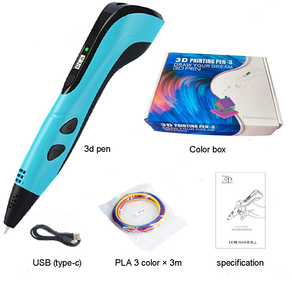 Third Gen Children s Educational 3D Printing Doodle Pen Standard USB version белый
Third Gen Children s Educational 3D Printing Doodle Pen Standard USB version белый