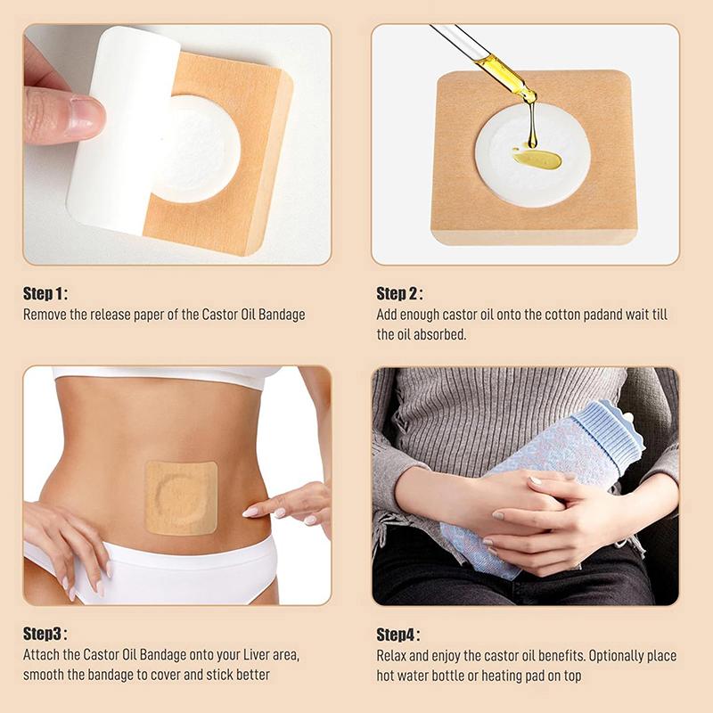 Replacement Disposable Castor Oil Pack Self-Adhesive Universal Adhesive Navel Stickers Seepage Resistant Belly Button Protectors
Replacement Disposable Castor Oil Pack Self-Adhesive Universal Adhesive Navel Stickers Seepage Resistant Belly Button Protectors