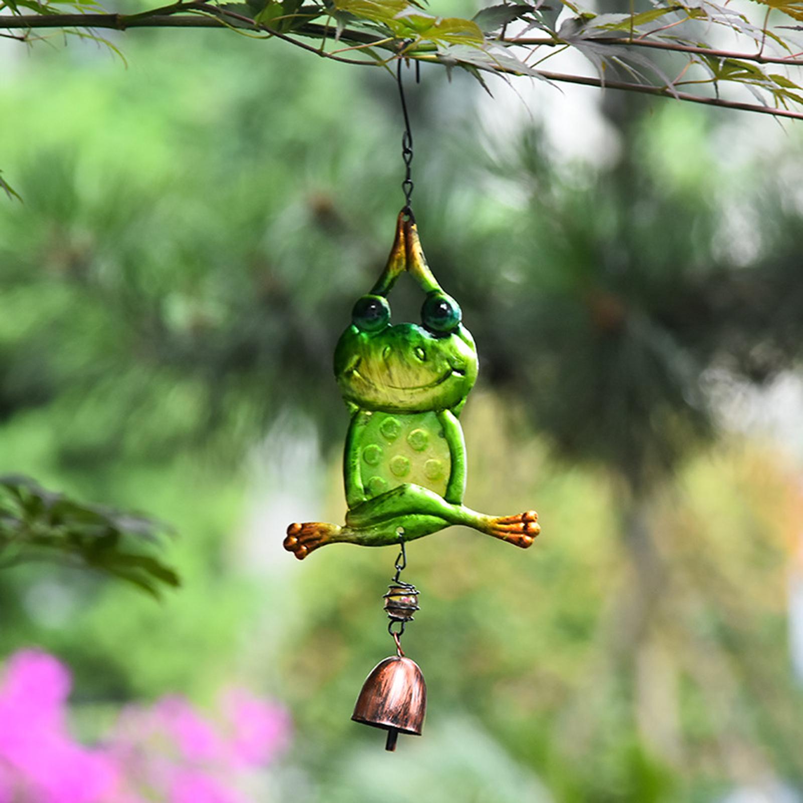 Yoga Frog Wind Chimes Vintage Iron Art Decorative Wind Chime Funny Frogs Statues Hanging Ornament for Home Garden Decoration
Yoga Frog Wind Chimes Vintage Iron Art Decorative Wind Chime Funny Frogs Statues Hanging Ornament for Home Garden Decoration
