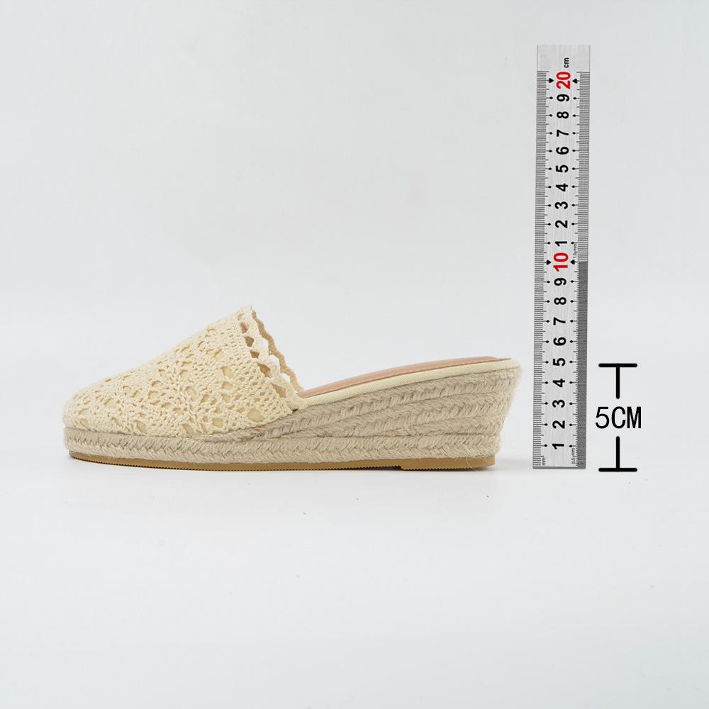 Straw Roman high-heeled sandals women s summer wear hemp rope heel slippers 36 слоновая кость
Straw Roman high-heeled sandals women s summer wear hemp rope heel slippers 36 слоновая кость