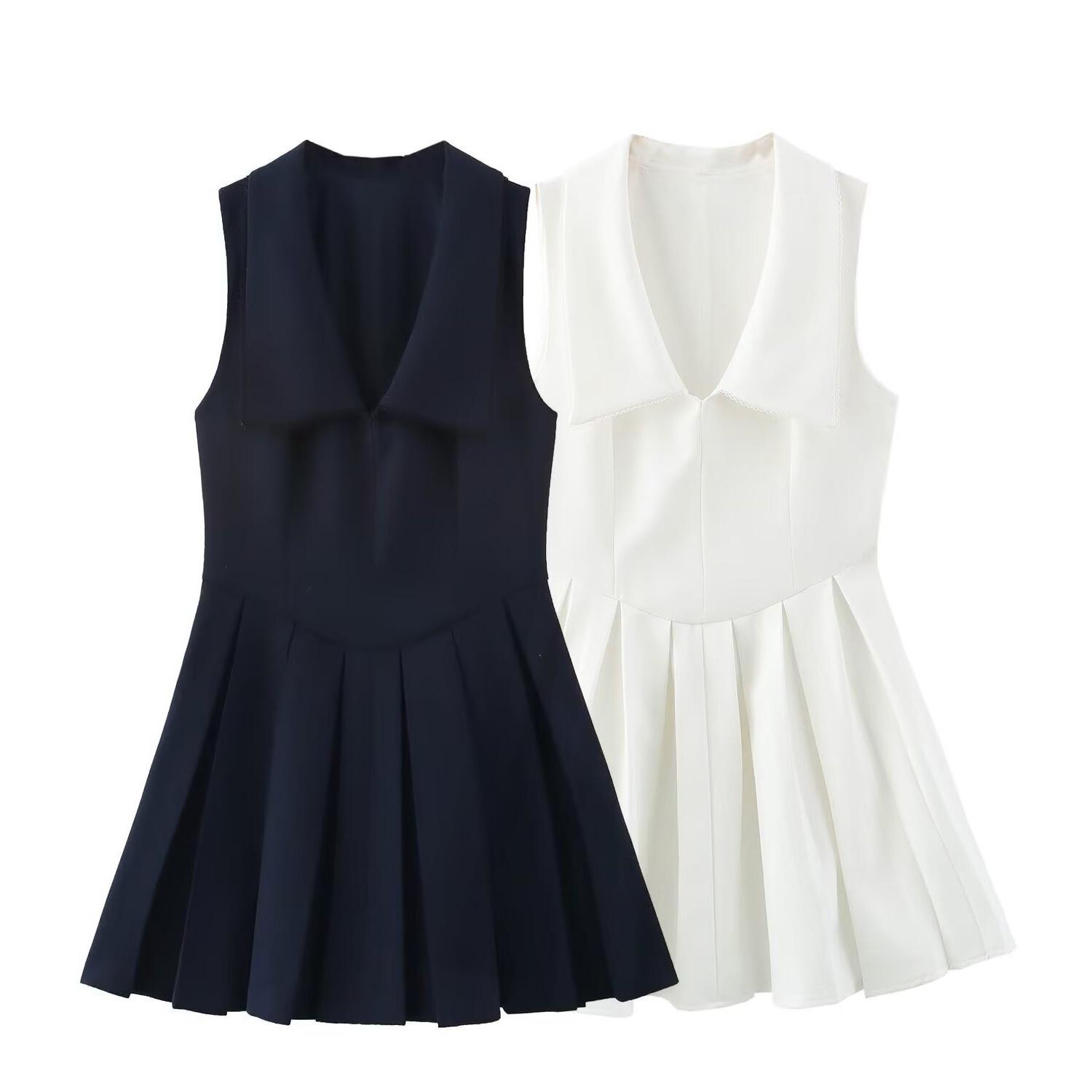 TAOP&ZA Women s Slimming Wide Swing Turn-Down Collar Dress - Spring/Summer Collection Small
TAOP&ZA Women s Slimming Wide Swing Turn-Down Collar Dress - Spring/Summer Collection Small