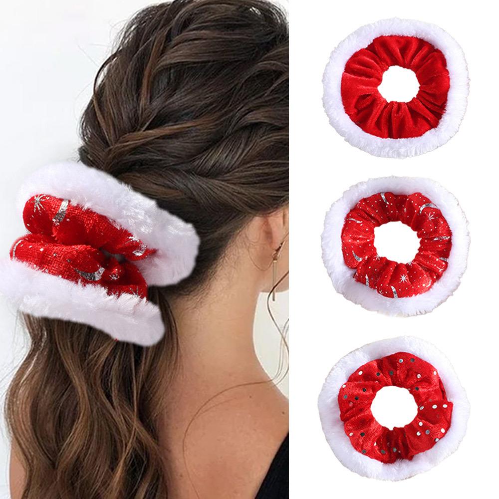 High Elasticity New Year Hair Scrunchies Snow Women Hair Ring Christmas Hair Rope Hair Accessories
High Elasticity New Year Hair Scrunchies Snow Women Hair Ring Christmas Hair Rope Hair Accessories