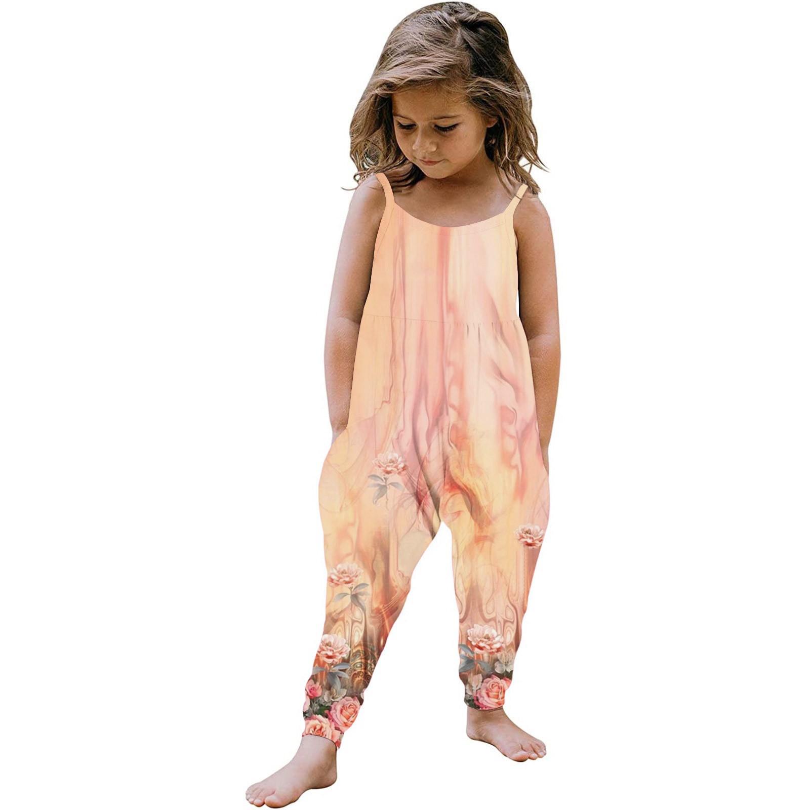 Летний комбинезон без рукавов для маленьких девочек, комбинезон, одежда 120 шафрановый
Летний комбинезон без рукавов для маленьких девочек, комбинезон, одежда 120 шафрановый