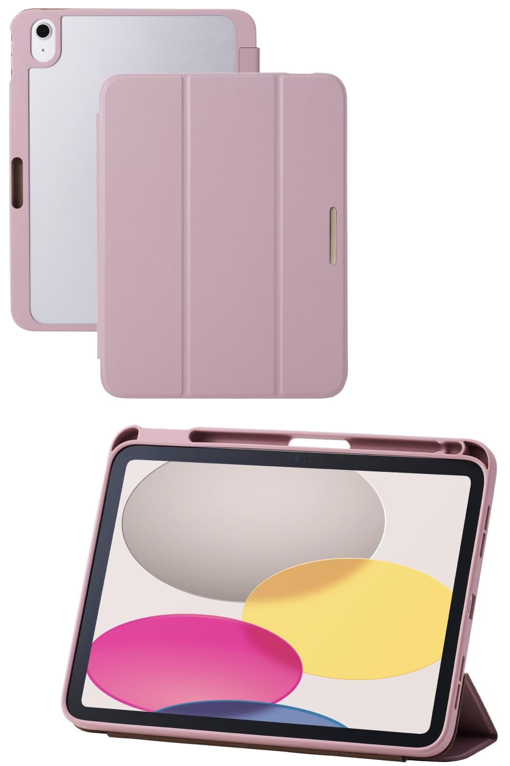 Elecom Чехол для iPad 11-го поколения A16 11 дюймов 10-го поколения, мягкая кожа, прозрачная задняя панель, розовый (2025) 10,9 (2022) &я TB-A24RWVJM3PN розовый
Elecom Чехол для iPad 11-го поколения A16 11 дюймов 10-го поколения, мягкая кожа, прозрачная задняя панель, розовый (2025) 10,9 (2022) &я TB-A24RWVJM3PN розовый