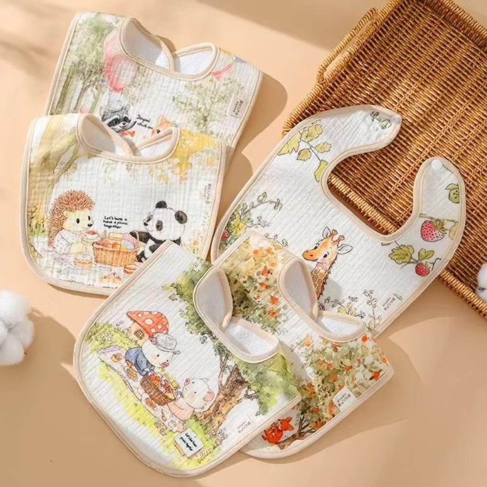 Adjustable Neck Baby Feeding Bib Cotton Burp Clothes Durable Eating Protector for Girls Boys style 5
Adjustable Neck Baby Feeding Bib Cotton Burp Clothes Durable Eating Protector for Girls Boys style 5