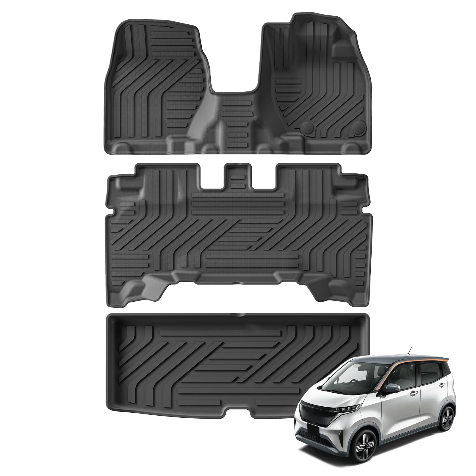 Nissan Sakura SAKURA B6 Series Exclusive Floor Mat Коврик для багажа 3D Коврик для автомобиля 3D Коврик для пола SAKURA B6AW 3D Коврик 3D Коврик для багажника Автомобильный коврик Материал TPE Водонепроницаемый чёрный
Nissan Sakura SAKURA B6 Series Exclusive Floor Mat Коврик для багажа 3D Коврик для автомобиля 3D Коврик для пола SAKURA B6AW 3D Коврик 3D Коврик для багажника Автомобильный коврик Материал TPE Водонепроницаемый чёрный