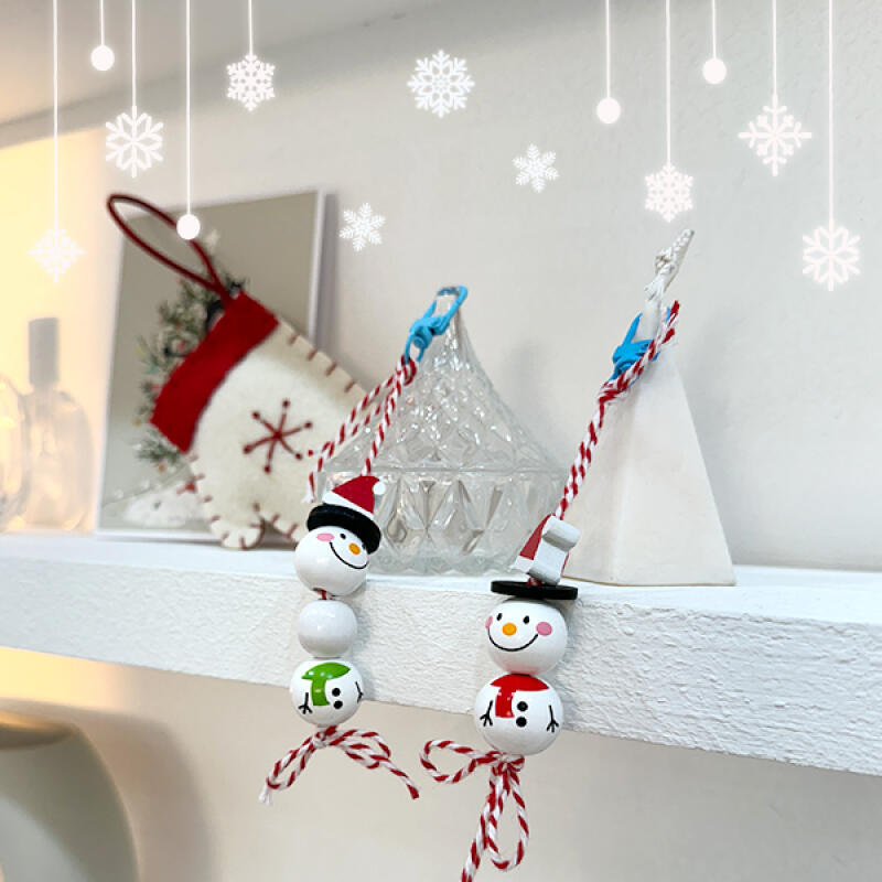 Santa Snowman Wood Ball Keychain Making - 1-person Set
Santa Snowman Wood Ball Keychain Making - 1-person Set