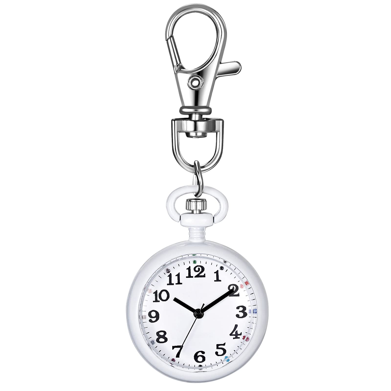 Lancardo Nurse Watch Clip Clock Nurse Inverted Clock Pocket Watch Analog Perfect Gift for Nurse Day белый
Lancardo Nurse Watch Clip Clock Nurse Inverted Clock Pocket Watch Analog Perfect Gift for Nurse Day белый