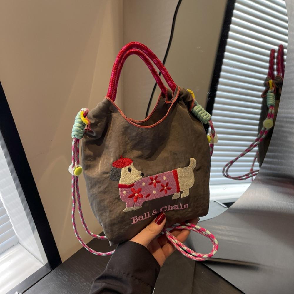 Large Capacity Single Shoulder Bag Cartoon Dog Tote Bags Fashion Crossbody Bag сірий
Large Capacity Single Shoulder Bag Cartoon Dog Tote Bags Fashion Crossbody Bag сірий