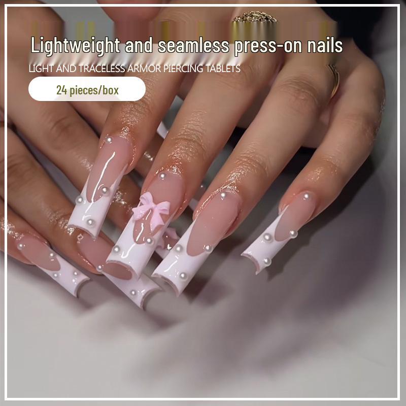 Trendy Cross-Border European & American Handmade Press-On Gel Nail Art, Removable and Stylish Finished Pieces Gel Polish Kit
Trendy Cross-Border European & American Handmade Press-On Gel Nail Art, Removable and Stylish Finished Pieces Gel Polish Kit