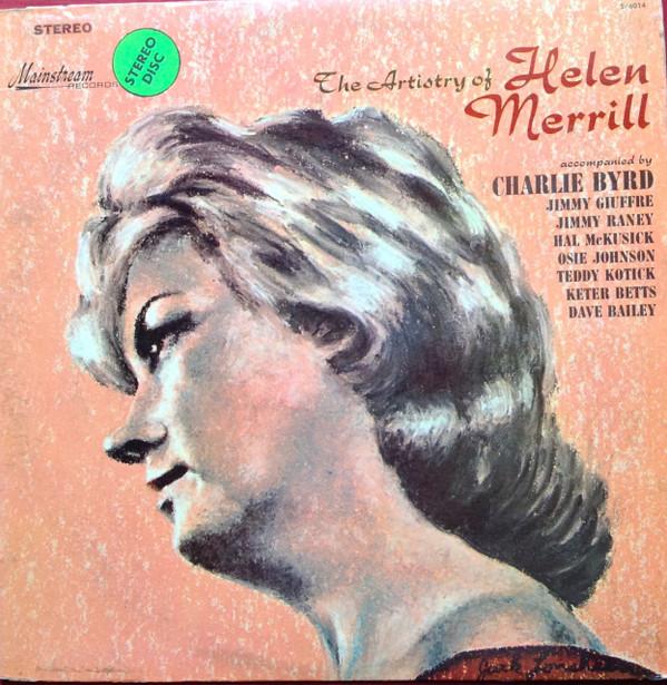 LP Record HELEN MERRILL The Artistry Of Helen Merrill S6014 Mainstream Reco 1965 US Jazz Used
LP Record HELEN MERRILL The Artistry Of Helen Merrill S6014 Mainstream Reco 1965 US Jazz Used