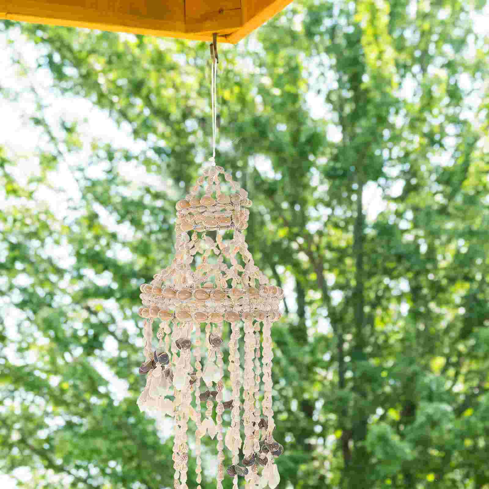 Stylish Conch Sea Shell Wind Chime Material Bedroom Garden Corridor Store Cafe Window Home Decor Natural 60.00X15.00X15.00CM
Stylish Conch Sea Shell Wind Chime Material Bedroom Garden Corridor Store Cafe Window Home Decor Natural 60.00X15.00X15.00CM