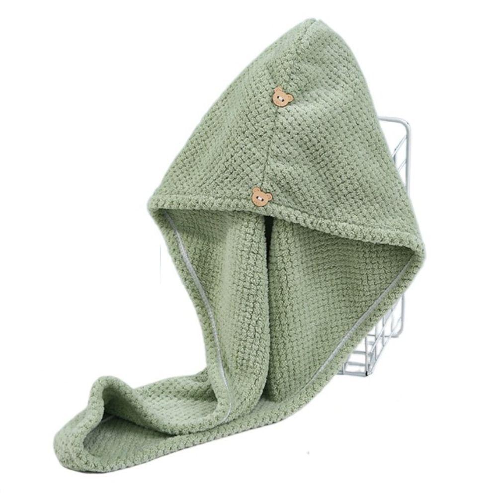 Супер впитывающее полотенце для сухой головы, банные шапочки с кнопкой, шапочка для сушки волос из микрофибры для женщин green-monolayer
Супер впитывающее полотенце для сухой головы, банные шапочки с кнопкой, шапочка для сушки волос из микрофибры для женщин green-monolayer