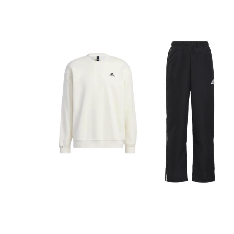 Adidas Solid Color Logo Print Round Neck Fleece Pullover Long Sleeve Sweatshirt Vintage Comfortable Long Pants Casual Sports Set CE9045+IB2713 XXL
Adidas Solid Color Logo Print Round Neck Fleece Pullover Long Sleeve Sweatshirt Vintage Comfortable Long Pants Casual Sports Set CE9045+IB2713 XXL