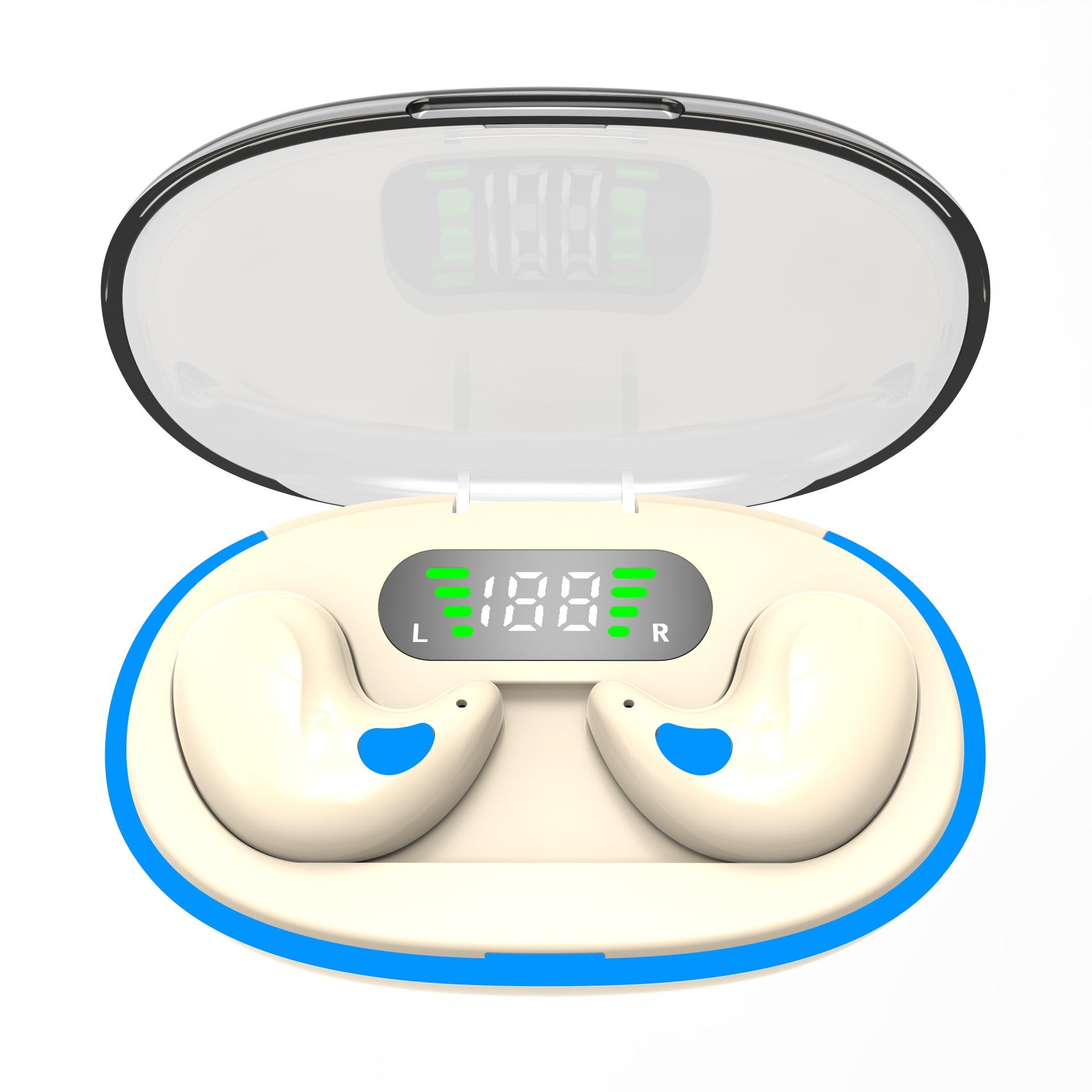 Bluetooth-наушники MD528 с TWS-дизайном, плотно прилегающие к обоим ушам, удобные для ношения во время сна, частная форма и сверхдолгое время работы от аккумулятора
Bluetooth-наушники MD528 с TWS-дизайном, плотно прилегающие к обоим ушам, удобные для ношения во время сна, частная форма и сверхдолгое время работы от аккумулятора