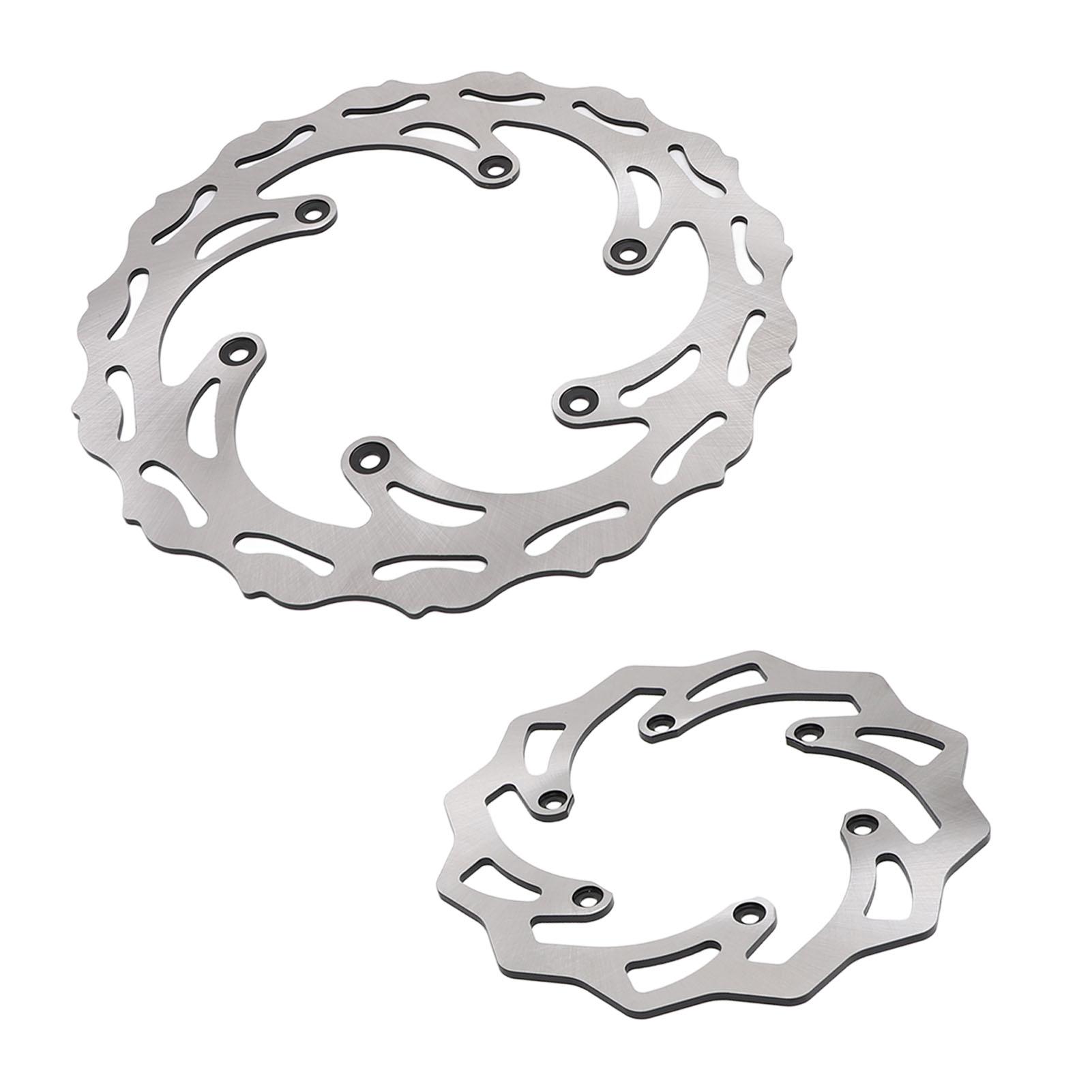 2PCS Front Rear Brake Discs Rotor for 125‑500 XCF XCW SX SXF EXC EXCF TPI 6D 1994 to 2022 Motorcycle
2PCS Front Rear Brake Discs Rotor for 125‑500 XCF XCW SX SXF EXC EXCF TPI 6D 1994 to 2022 Motorcycle