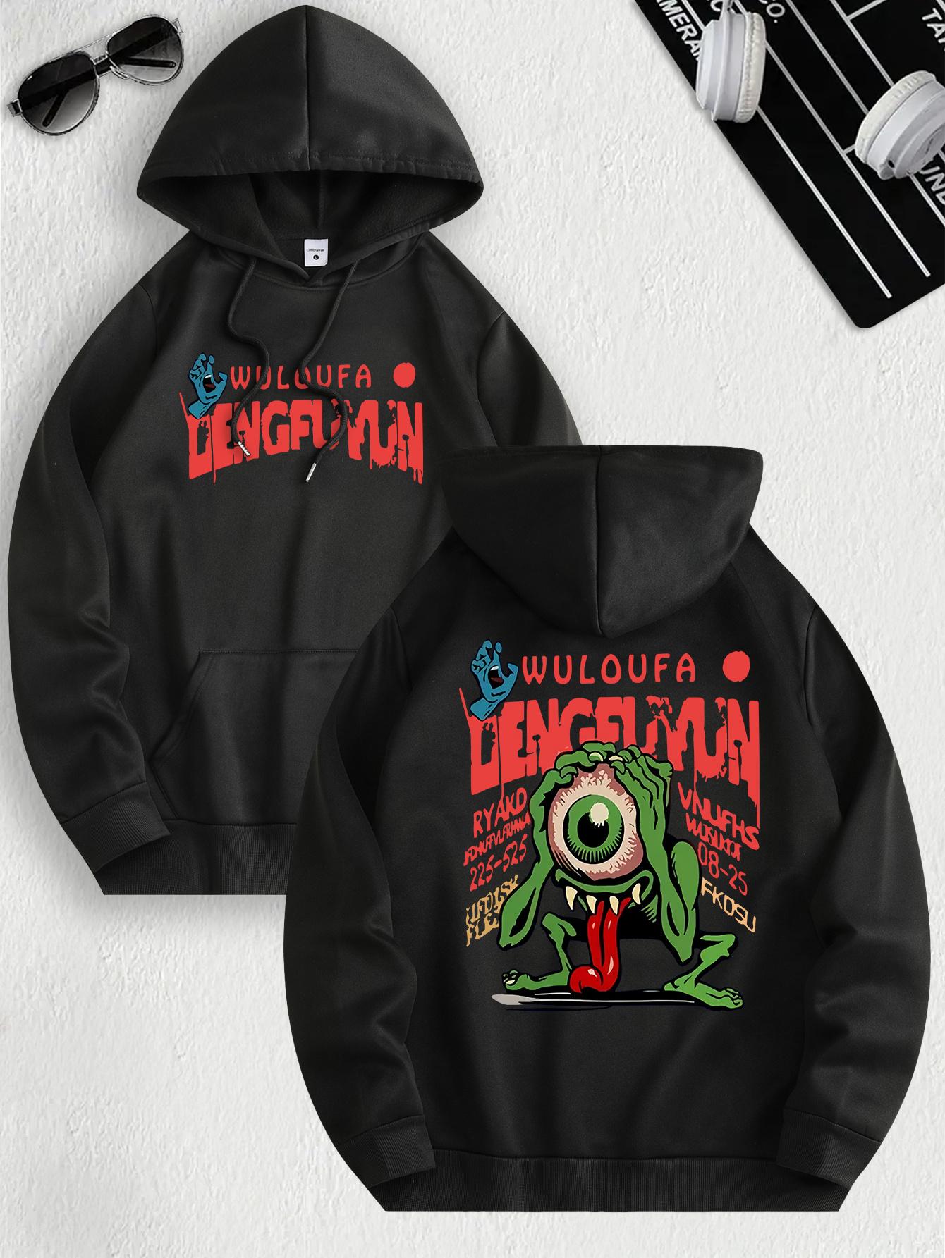 MenS Casual Pullover Hoodie Regular Fit Long Sleeve Knitted Polyester Fabric Drawstring Hood Letter Pattern All Seasons 3XL
MenS Casual Pullover Hoodie Regular Fit Long Sleeve Knitted Polyester Fabric Drawstring Hood Letter Pattern All Seasons 3XL