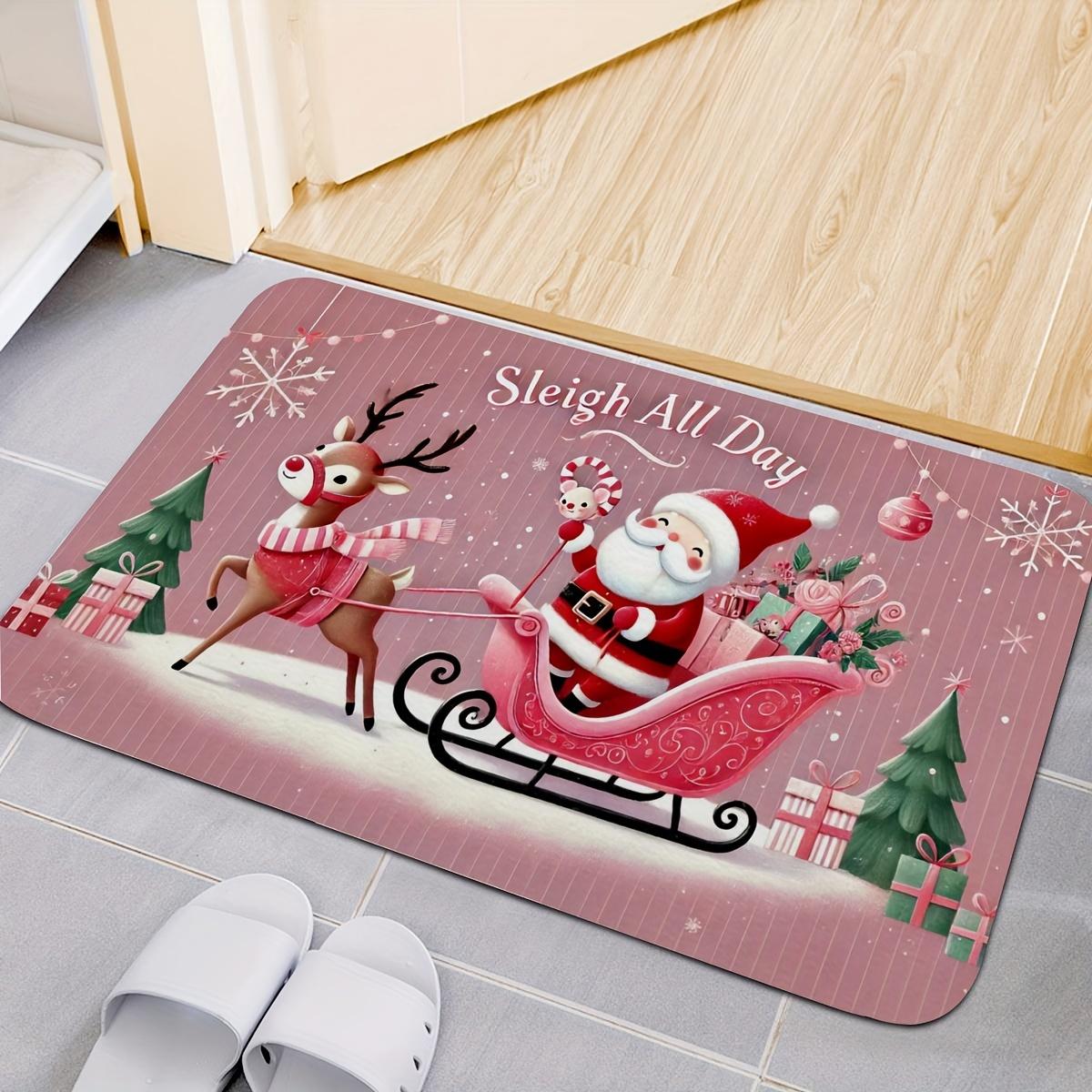 Christmas Santa Claus Pink Rug Home Decor Carpet for Living Room Baby s Room Floormat Bedroom Bedside Footmat Navidad Decoration 40x60cm 16x24inch
Christmas Santa Claus Pink Rug Home Decor Carpet for Living Room Baby s Room Floormat Bedroom Bedside Footmat Navidad Decoration 40x60cm 16x24inch