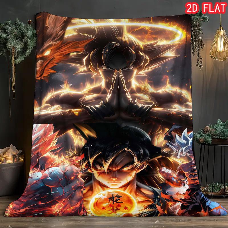 Dragon Ball Theme Blanket Skin-friendly Plush Fabric Comfortable Warm Throw for Kids Adults Anime Fans THW 75x90cm
Dragon Ball Theme Blanket Skin-friendly Plush Fabric Comfortable Warm Throw for Kids Adults Anime Fans THW 75x90cm