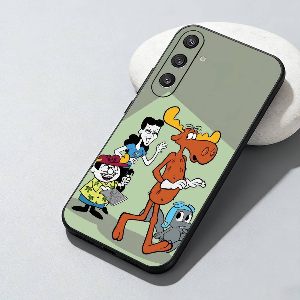 Cartoon R-Rocky and His Friend B-Bullwinkle Phone Case For Samsung Galaxy A73,A72,A71,A70,A52,A51 Others Soft Black Cover Samsung a22 4g
Cartoon R-Rocky and His Friend B-Bullwinkle Phone Case For Samsung Galaxy A73,A72,A71,A70,A52,A51 Others Soft Black Cover Samsung a22 4g