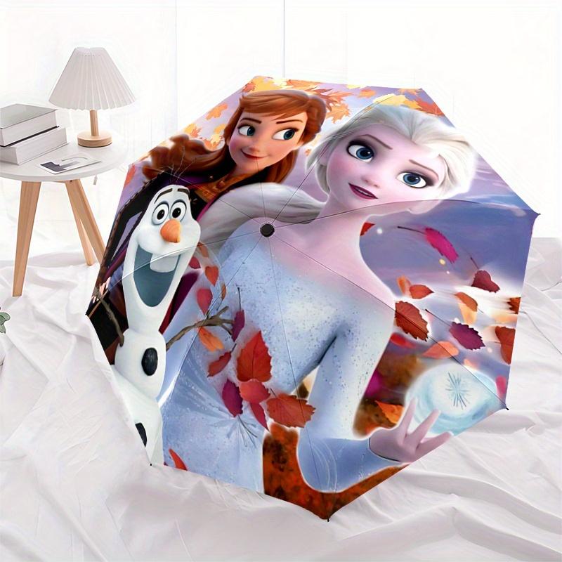 1pc Disney Frozen Elsa, Anna & Olaf Auto-Open Close Umbrella - Portable 3-Fold Design with Iron Frame - Outdoor, for Fans, Travelers, Daily
1pc Disney Frozen Elsa, Anna & Olaf Auto-Open Close Umbrella - Portable 3-Fold Design with Iron Frame - Outdoor, for Fans, Travelers, Daily