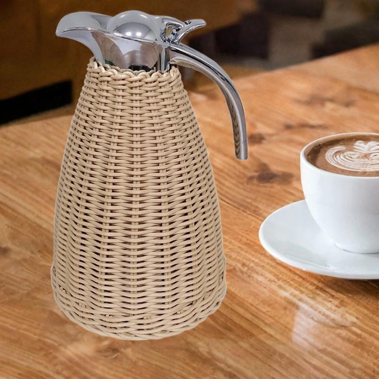 Изготовленный из нержавеющей стали кофейный графин, изолированный кувшин, банка для напитков объемом 1,5 л с крышкой, вакуумный чайник для воды natural
Изготовленный из нержавеющей стали кофейный графин, изолированный кувшин, банка для напитков объемом 1,5 л с крышкой, вакуумный чайник для воды natural