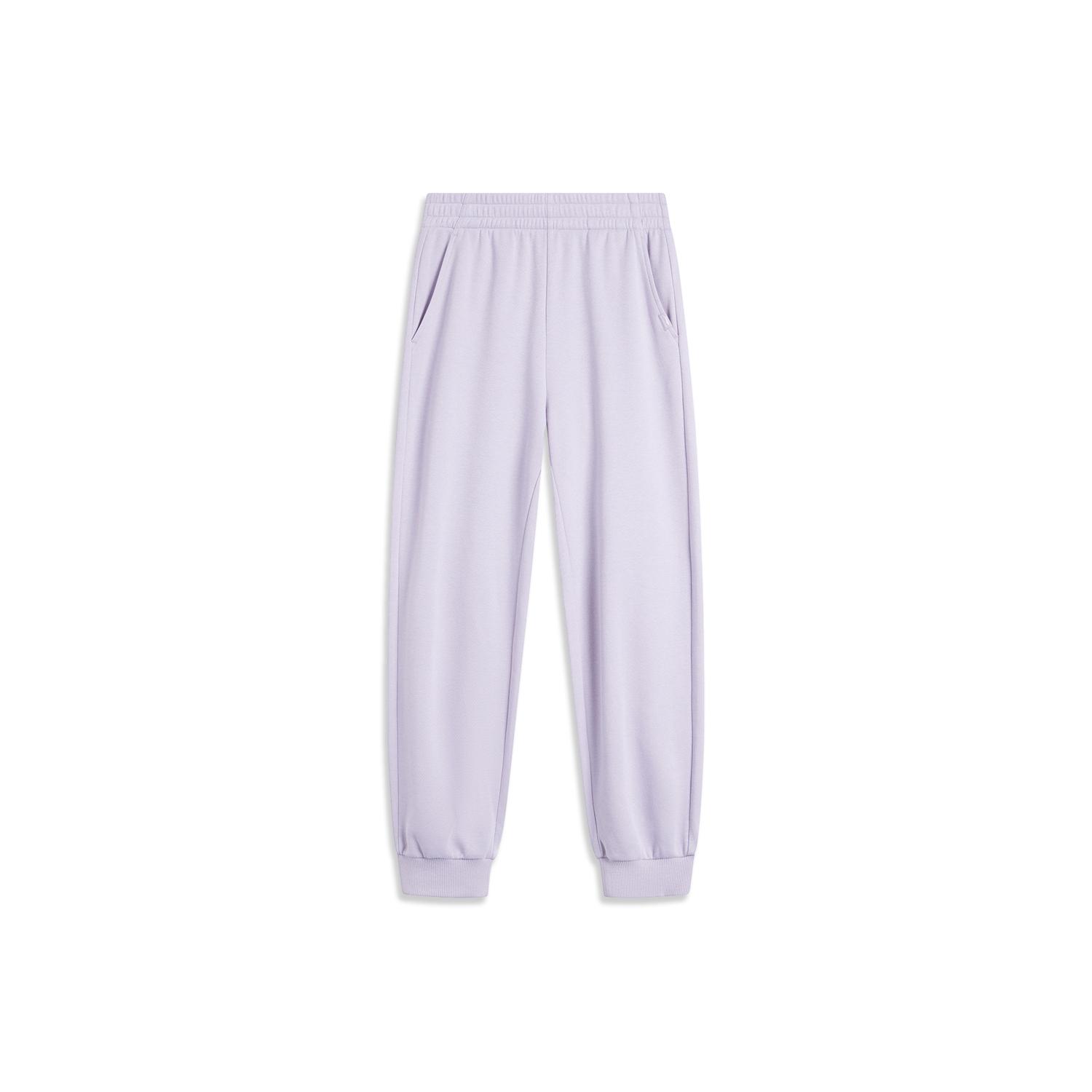 Li Ning Sports Lifestyle Series Solid Color Mid Waist Casual Tapered Knit Joggers Women Joggers Sea-Salt-Purple AKLU566-1 L
Li Ning Sports Lifestyle Series Solid Color Mid Waist Casual Tapered Knit Joggers Women Joggers Sea-Salt-Purple AKLU566-1 L