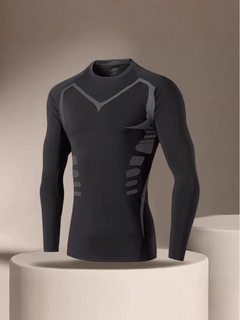 Men s Quick-Dry Long Sleeve Sports Tights - High Elasticity Base Layer for Football and Basketball 5XL
Men s Quick-Dry Long Sleeve Sports Tights - High Elasticity Base Layer for Football and Basketball 5XL