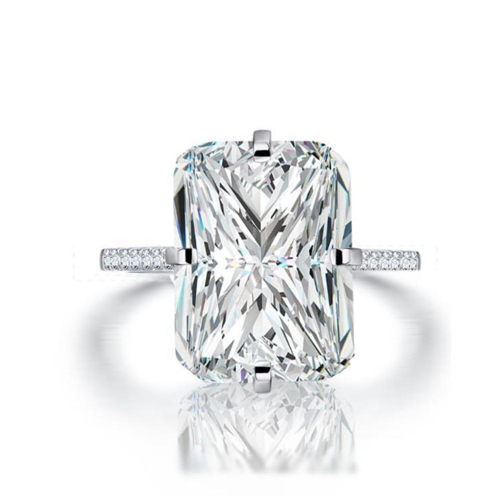Elegant Princess Cut Engagement Ring for Women 18k White Gold Plated Cubic Zirconia Wedding Band Jewelry no. 6 платиновый
Elegant Princess Cut Engagement Ring for Women 18k White Gold Plated Cubic Zirconia Wedding Band Jewelry no. 6 платиновый