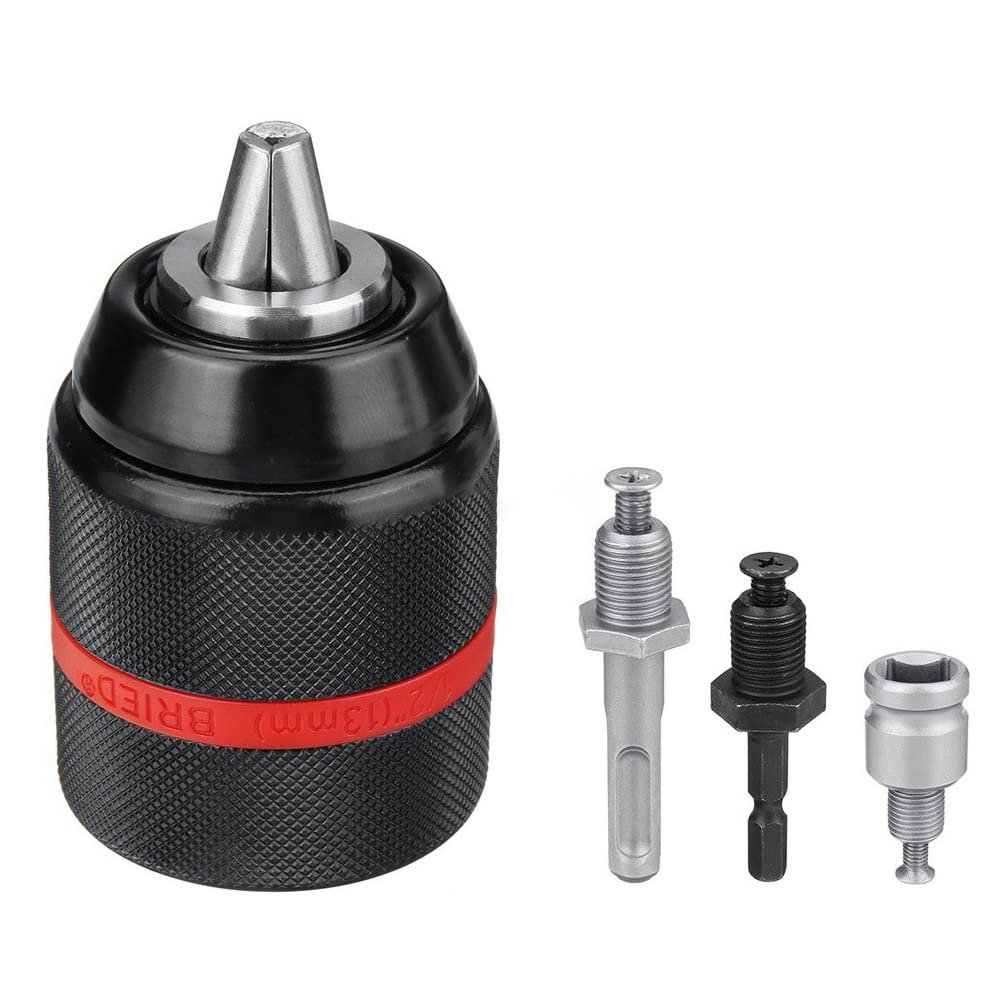 Buerjia Metal Heavy Duty 13 мм бесключевая дрель цанга шестигранный квадратный женский адаптер аппаратный инструмент профессиональный хвостовик/SDS/гнездо 
Buerjia Metal Heavy Duty 13 мм бесключевая дрель цанга шестигранный квадратный женский адаптер аппаратный инструмент профессиональный хвостовик/SDS/гнездо