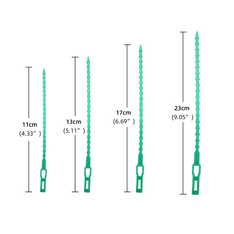 50Pcs Adjustable Plastic Plant Cable Ties Reusable Garden Tree Climbing Support Plant Vine Tomato Stem Clip Plant Straps Tools
50Pcs Adjustable Plastic Plant Cable Ties Reusable Garden Tree Climbing Support Plant Vine Tomato Stem Clip Plant Straps Tools