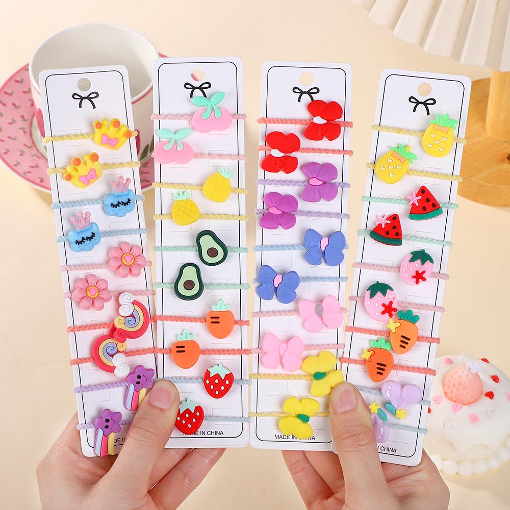 10PCS Elastic Hair Bands Cute Flowers Style Hair Ring for Girls Children Birthday Party Headdress Headwear Hair Accessories
10PCS Elastic Hair Bands Cute Flowers Style Hair Ring for Girls Children Birthday Party Headdress Headwear Hair Accessories