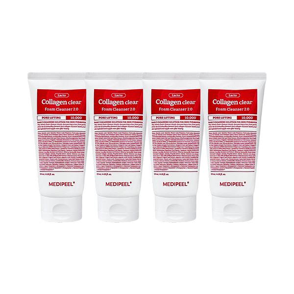 Medipeel Red Lacto Collagen Clear Foam Cleanser 2.0 120ml x4
Medipeel Red Lacto Collagen Clear Foam Cleanser 2.0 120ml x4