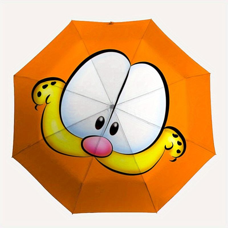 1pc Garfield Automatic Opening/closing Umbrella, Foldable Sunshade, Perfect Gift for Friends, Durable Plastic Handle yy250808083
1pc Garfield Automatic Opening/closing Umbrella, Foldable Sunshade, Perfect Gift for Friends, Durable Plastic Handle yy250808083