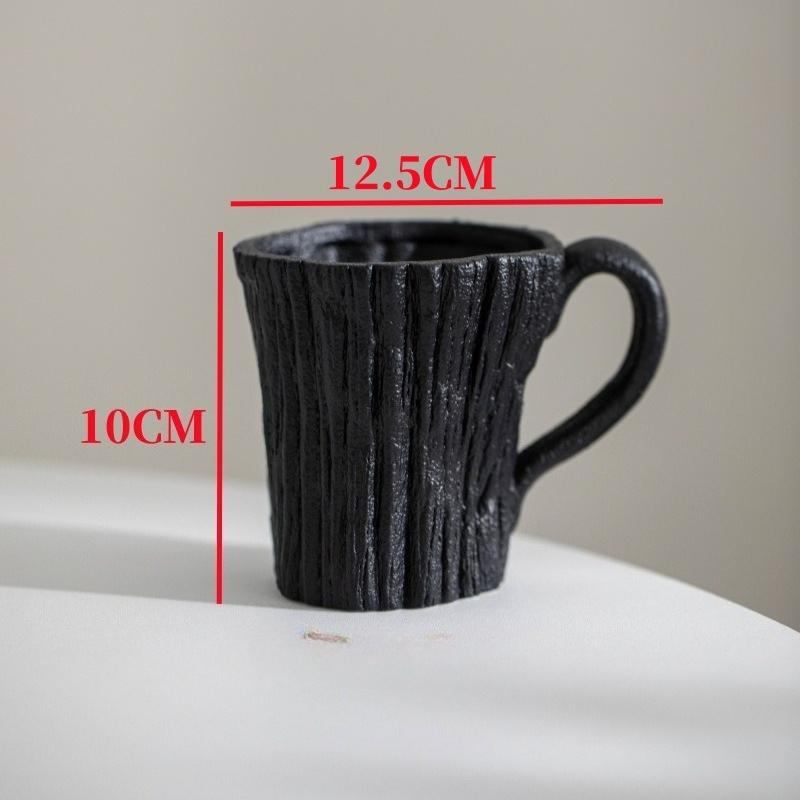Tree Shaped Ceramic Mug Solid Color Ceramic Coffee Cup Household Dining Table Breakfast Milk Cup Office Leisure Afternoon Teacup 280ML чорний
Tree Shaped Ceramic Mug Solid Color Ceramic Coffee Cup Household Dining Table Breakfast Milk Cup Office Leisure Afternoon Teacup 280ML чорний