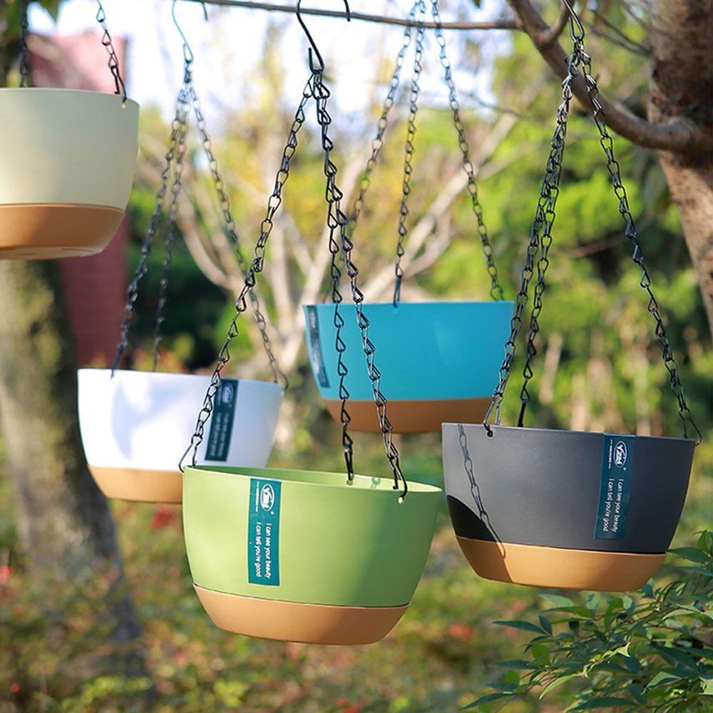 Hanging Chain Plant Pot Hydroponic Baskets Flower Pots Self-Watering Hanging Planters Plant S синій
Hanging Chain Plant Pot Hydroponic Baskets Flower Pots Self-Watering Hanging Planters Plant S синій