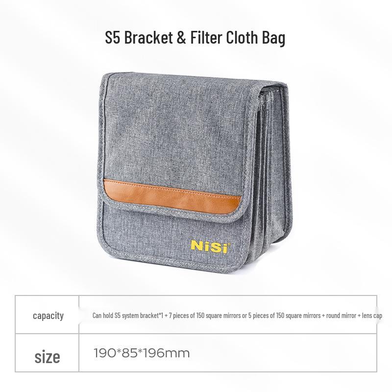 8-Piece Filter Storage Bags: Round & Square 150mm for S5 S6
8-Piece Filter Storage Bags: Round & Square 150mm for S5 S6