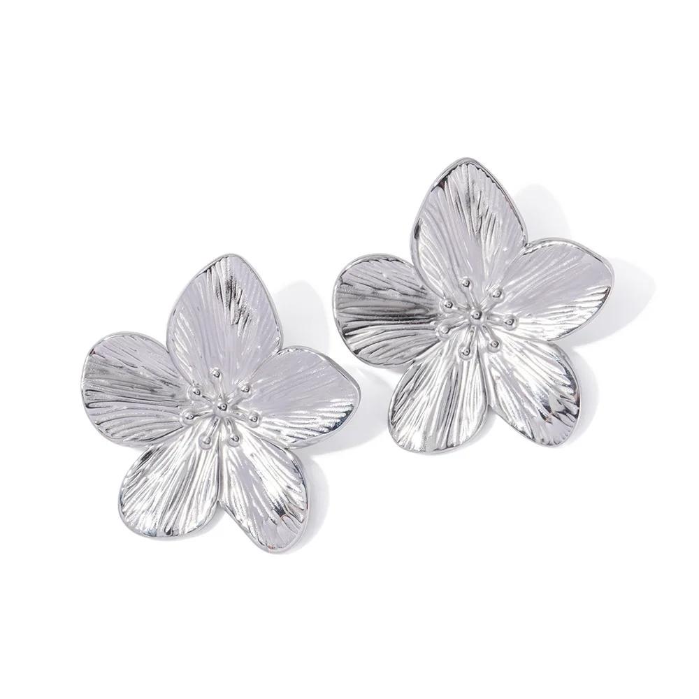 Personality Vintage Exaggerated Design Five Leaves Flower Stud Earrings for Women Charm Fashion Summer Beach Zircon Accessories медный
Personality Vintage Exaggerated Design Five Leaves Flower Stud Earrings for Women Charm Fashion Summer Beach Zircon Accessories медный