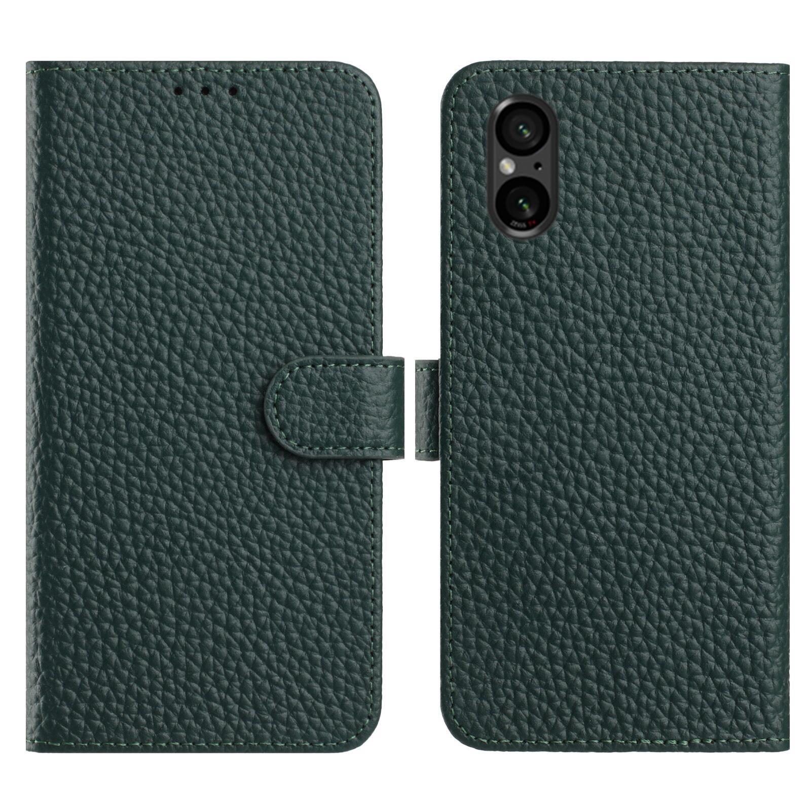 For Sony Xperia 5 V Case Wallet Stand Litchi Texture Genuine Cow Leather Flip Phone Cover Green
For Sony Xperia 5 V Case Wallet Stand Litchi Texture Genuine Cow Leather Flip Phone Cover Green