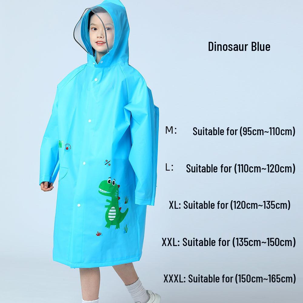 Kids Waterproof Raincoat with Backpack Space – Unisex Poncho for Older Boys & Girls, One-Piece with Logo Pattern небесно-голубой
Kids Waterproof Raincoat with Backpack Space – Unisex Poncho for Older Boys & Girls, One-Piece with Logo Pattern небесно-голубой