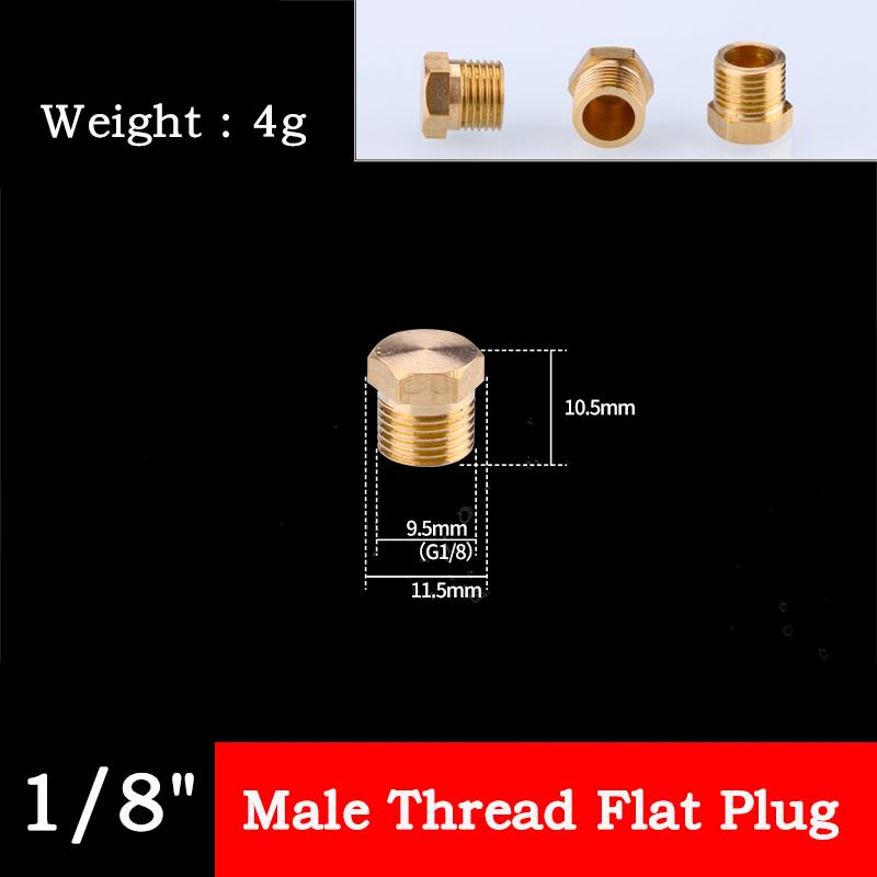 1/8 1/4 3/8 1/2 Female/Male Thread Brass Pipe Hex Head Brass Stopper/ End Cap/ Plug Plumbing Fitting Connector Faucet Adapter 1 PCS
1/8 1/4 3/8 1/2 Female/Male Thread Brass Pipe Hex Head Brass Stopper/ End Cap/ Plug Plumbing Fitting Connector Faucet Adapter 1 PCS