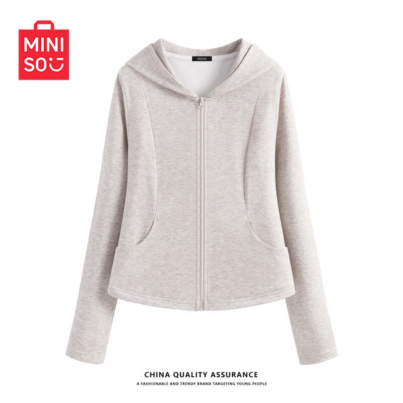 MINISO Women s Hooded Zip Cardigan L
MINISO Women s Hooded Zip Cardigan L