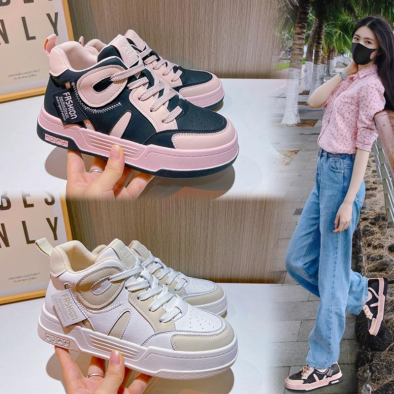 New little white shoes women s 2025 spring flat-bottomed sports board shoes fashion high-heeled casual shoes color matching platform women s shoes 35
New little white shoes women s 2025 spring flat-bottomed sports board shoes fashion high-heeled casual shoes color matching platform women s shoes 35