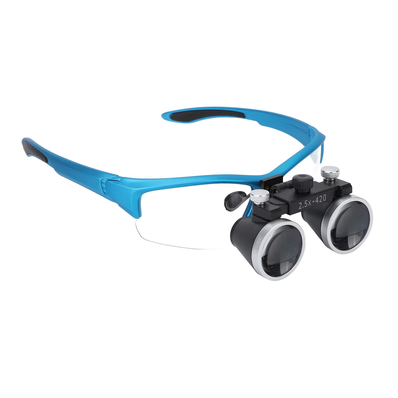 Lighted Head Magnifying Glasses Dull Polish Blue 2.5X Dentistry Magnifying for Dentistry 100‑240V US Plug
Lighted Head Magnifying Glasses Dull Polish Blue 2.5X Dentistry Magnifying for Dentistry 100‑240V US Plug